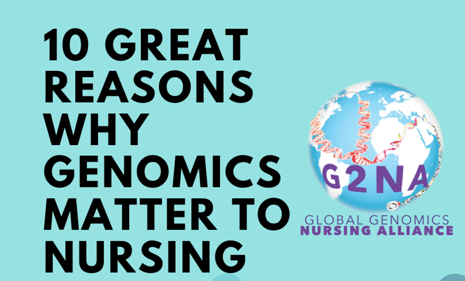 10 great reasons why genomics matter to nursing header.